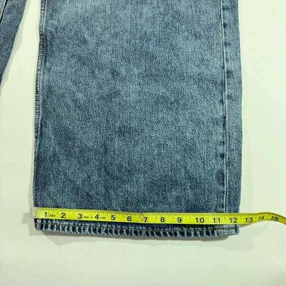 Gap Denim Baggy Jeans Womens Size 30 10 Long Dark Wash - Picture 9 of 10